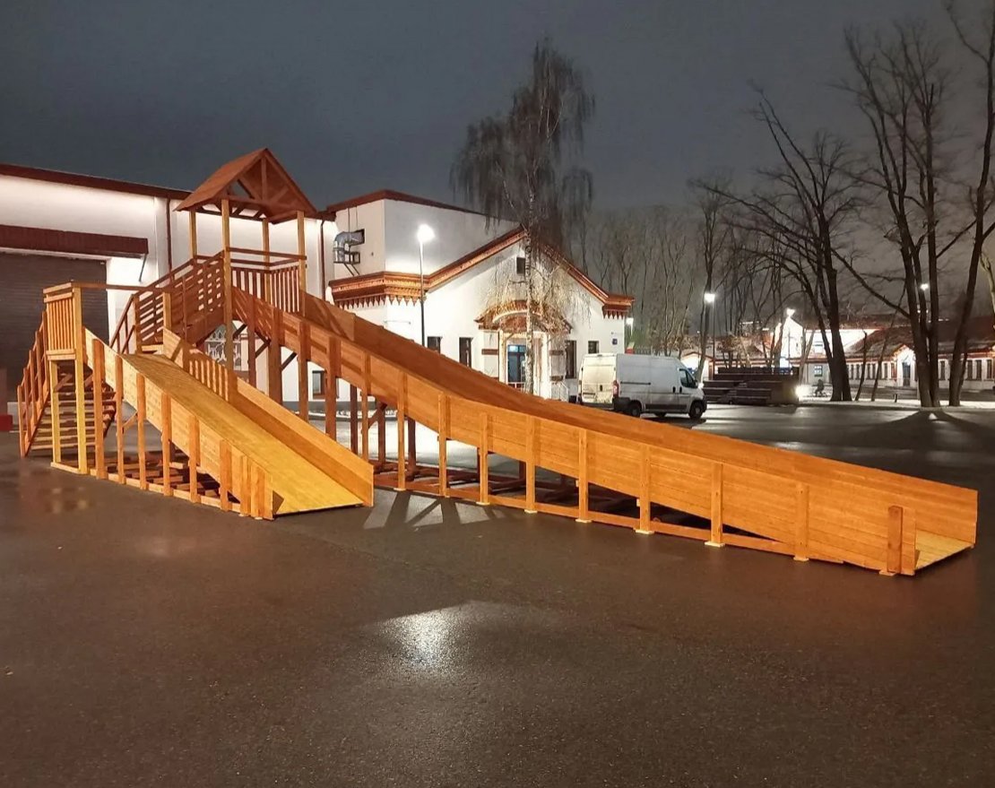 Зимняя горка TORUDA Север - 9/2 (скат 11,85 м и 6,21 м) - вид 2