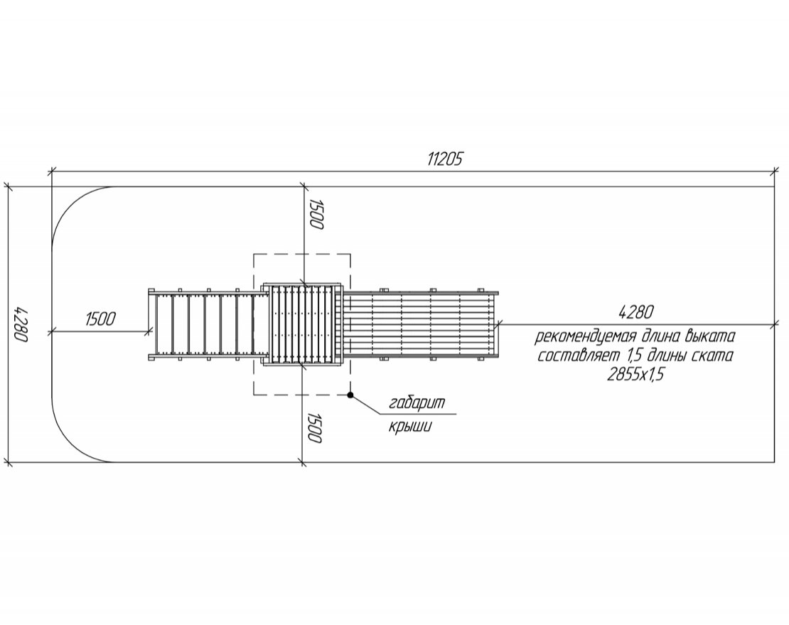 Зимняя горка TORUDA Север wood-5 (скат 3 м) - вид 2