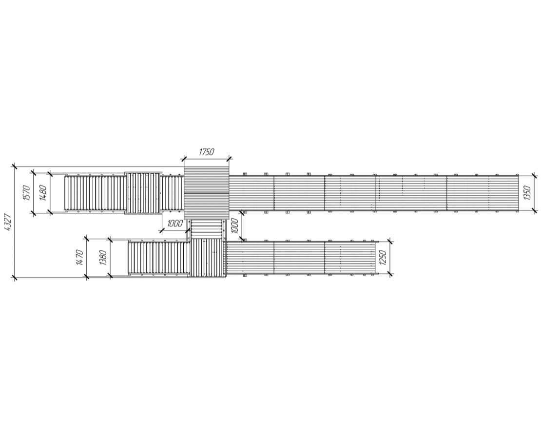 Зимняя горка TORUDA Север wood-9/4 (скаты 6,21 м и 11,85 м) - вид 4